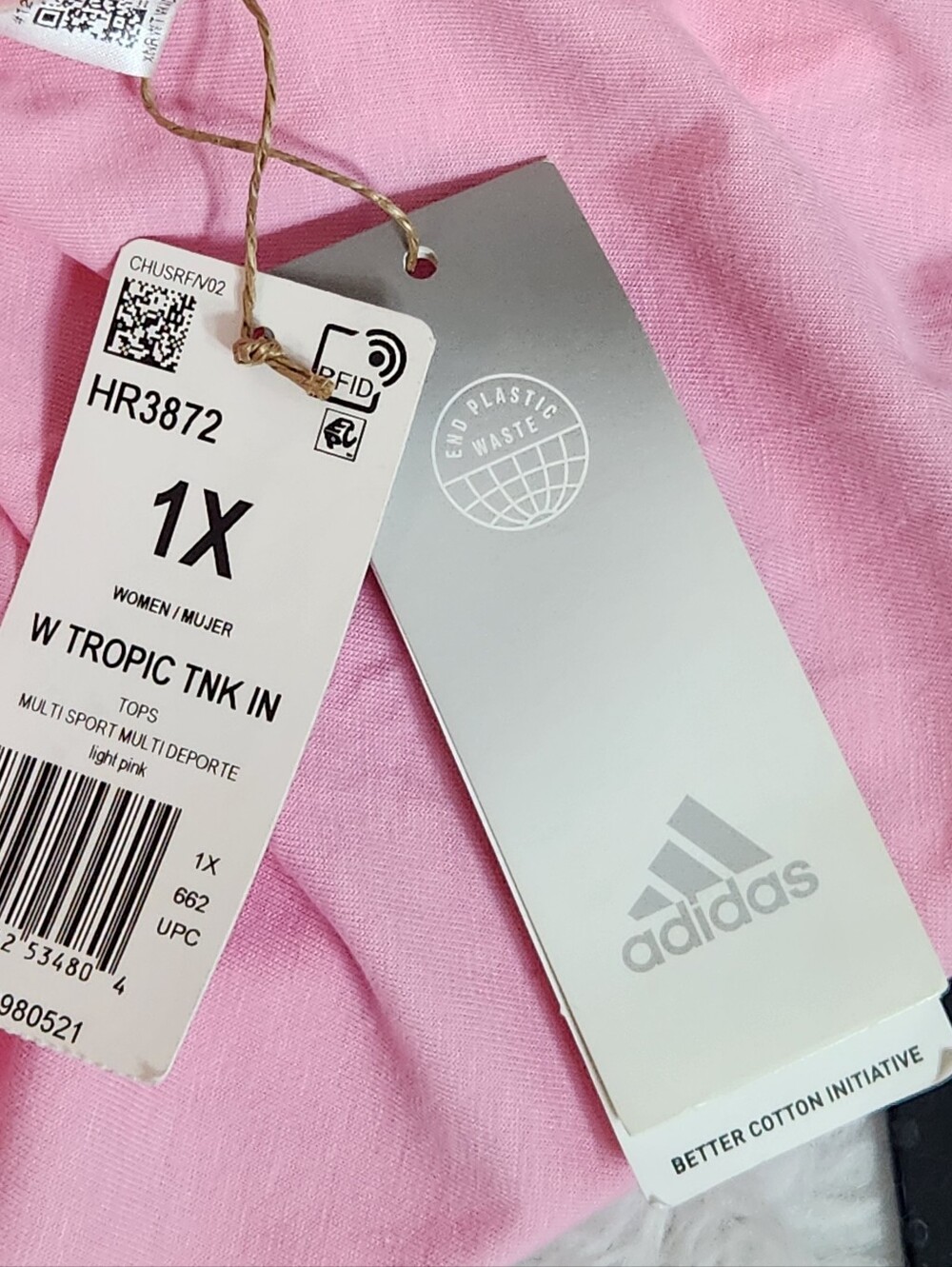 Adidas Tropical Racer Back Tank - Picture 10 of 10